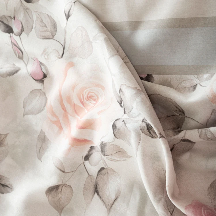 ROSALINA Komplet pościeli z bawełny satynowej 160x200cm 100093/SAT/000/160200/1