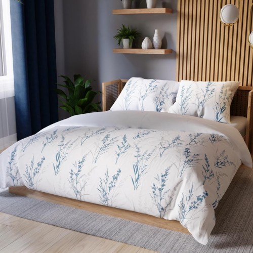 SELA Komplet pościeli z bawełny satynowej 160x200cm 100099/SAT/000/160200/1