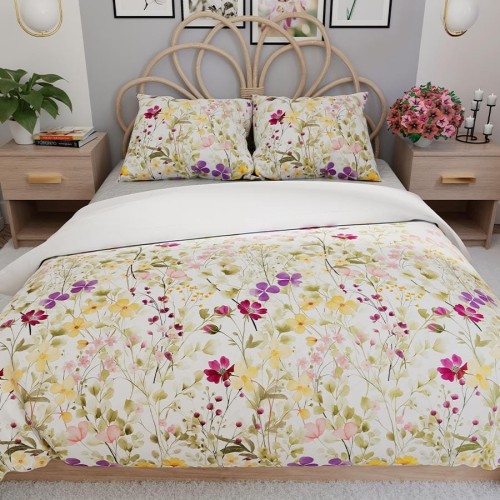 FLORINA Komplet pościeli z bawełny satynowej 160x200cm 100095/SAT/000/160200/1