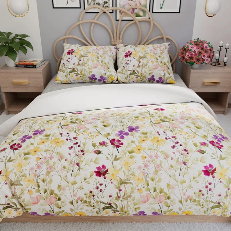 FLORINA Komplet pościeli z bawełny satynowej 160x200cm 100095/SAT/000/160200/1