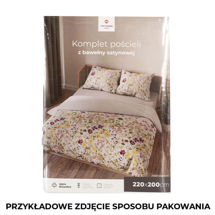 FLORINA Komplet pościeli z bawełny satynowej 160x200cm 100095/SAT/000/160200/1