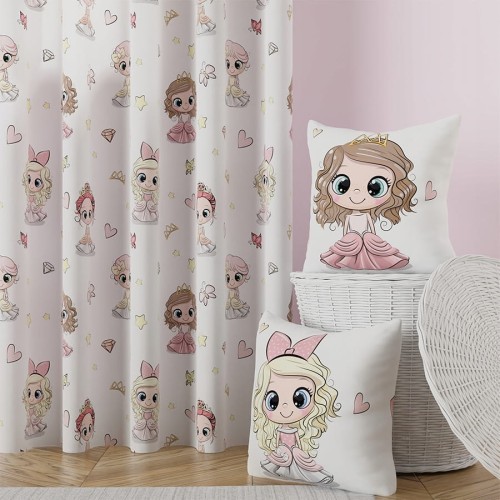 Zasłona Księżniczki, lalki Dla dziewczynki 140x250