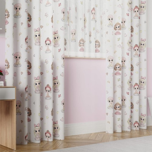 Zasłona Księżniczki, lalki Dla dziewczynki 140x200