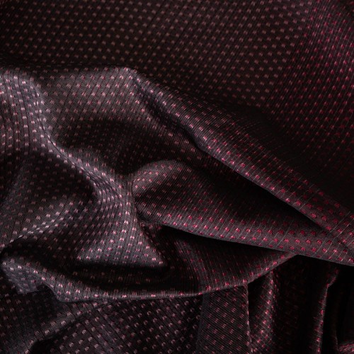 ARINA Zasłona gotowa na taśmie, szerokość 145 x wysokość 245cm, kolor 010 ciemno czerwony; burgundowy 012312/FGT/010/145245/1