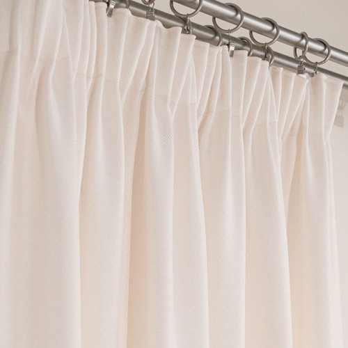 JODEŁKA Zasłona gotowa na taśmie, szerokość 140cm x wysokość 250cm, kolor 007 kremowy 724330/ZGT/007/140250/1