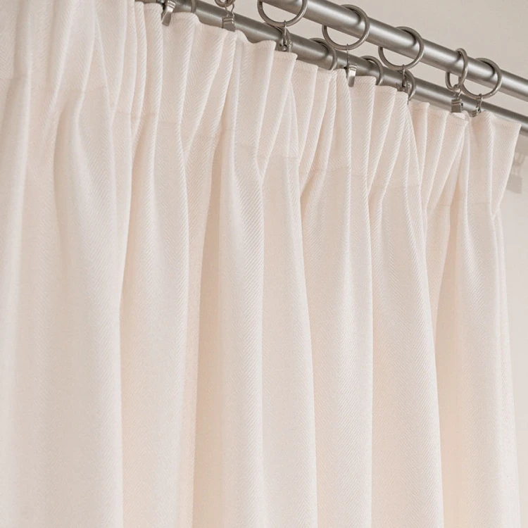 JODEŁKA Zasłona gotowa na taśmie, szerokość 140cm x wysokość 250cm, kolor 007 kremowy 724330/ZGT/007/140250/1