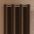 VELVI Zasłona gotowa na przelotkach, szerokość 140 x wysokość 250cm, kolor 002 brązowy VELVI0/ZGP/002/140250/1