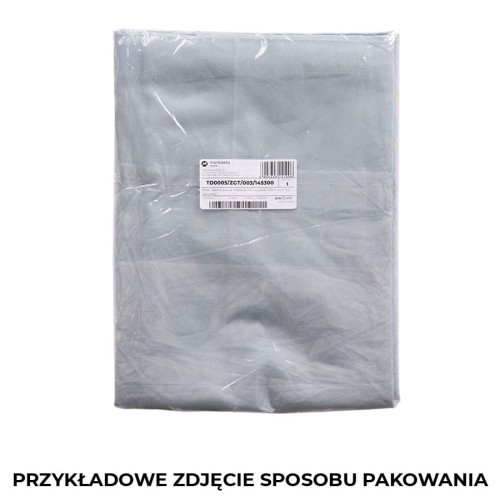 BASIC Zasłona gotowa na przelotkach, szerokość 145 x wysokość 170cm, kolor 010 biały TD0005/ZGP/010/145170/1