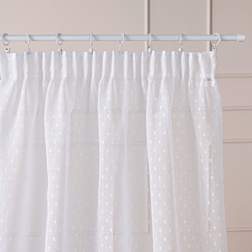 Firana gotowa na taśmie, szerokość 300c x wysokość 250cm, kolor 001 biały 424091/FGT/001/300250/1