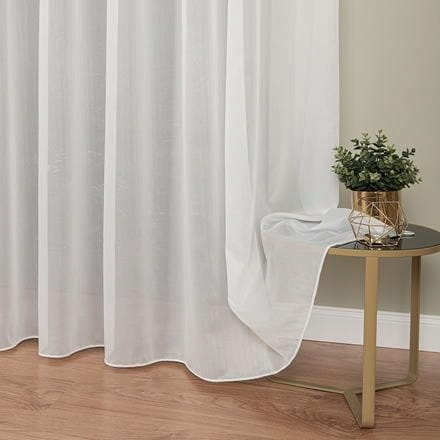 Firana jodełka, do salonu gotowa na taśmie, wys.240cm,szer.400cm.