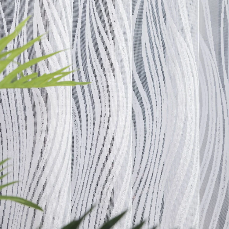 Firanka żakardowa, wysokość 160cm, kolor  biały