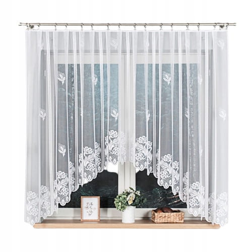 Firana klasyczna żakard 340 cm x 160