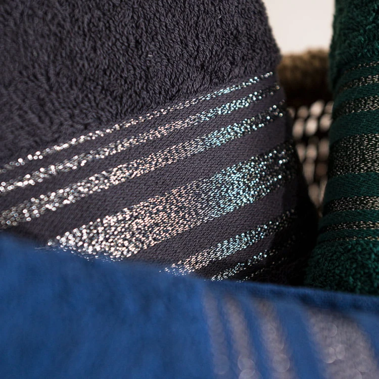 OSKAR Ręcznik, 70x140cm,  czarny