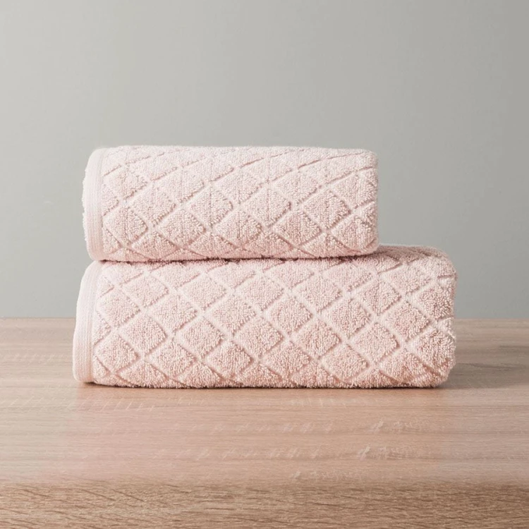 OLIWIER Ręcznik, 50x90cm, pudrowy róż