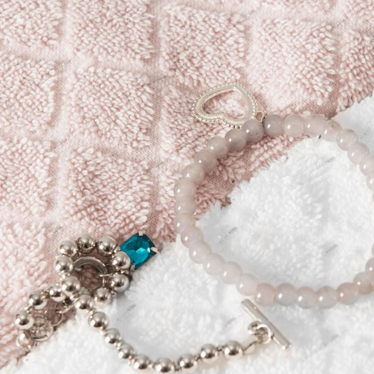 OLIWIER Ręcznik, 50x90cm, pudrowy róż