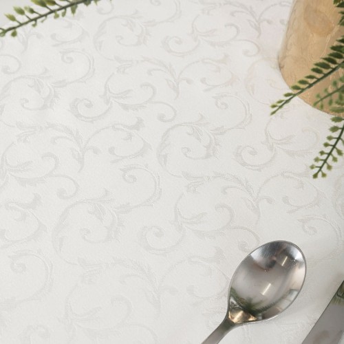 ALAN Tkanina obrusowa wodoodporna, wysokość 330cm, kremowy