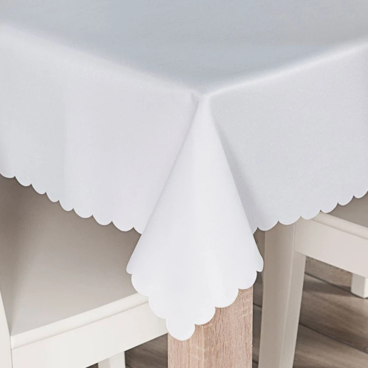 LARA Obrus wodoodporny, 140x220cm, biały