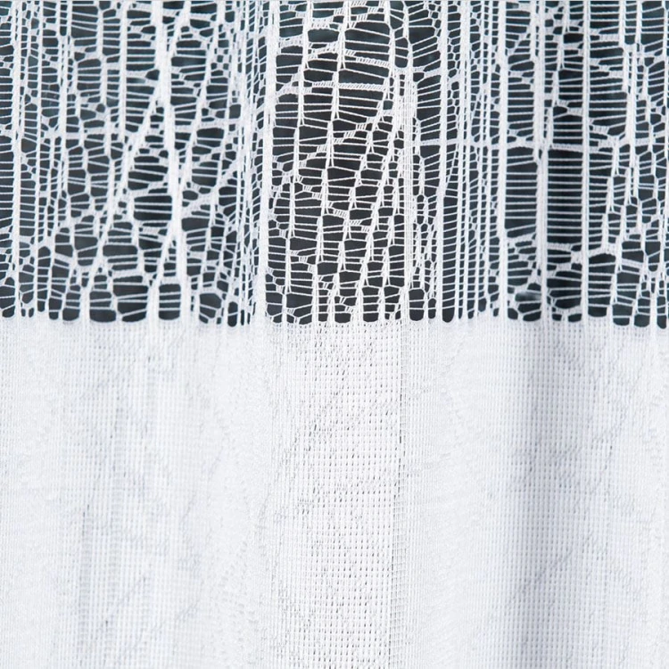 WIKTORIA Firanka żakardowa gotowa na prosto, szerokość 310 x wysokość 160cm, biały