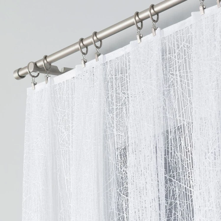 WIKTORIA Firanka żakardowa gotowa na prosto, szerokość 310 x wysokość 160cm, biały