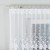KASJANA Firanka żakardowa gotowa, szerokość 400 x wysokość 160cm, biały