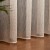 MALIA Firana fantazyjna z ołowianką, wysokość 300cm, kolor  beżowy