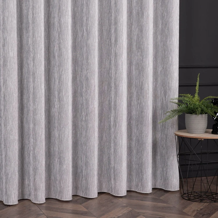 DALIDA Firana fantazyjna, wysokość 300cm, kolor biało szary