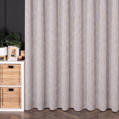 DALIDA Firana fantazyjna, wysokość 300cm, kolor biało brązowy