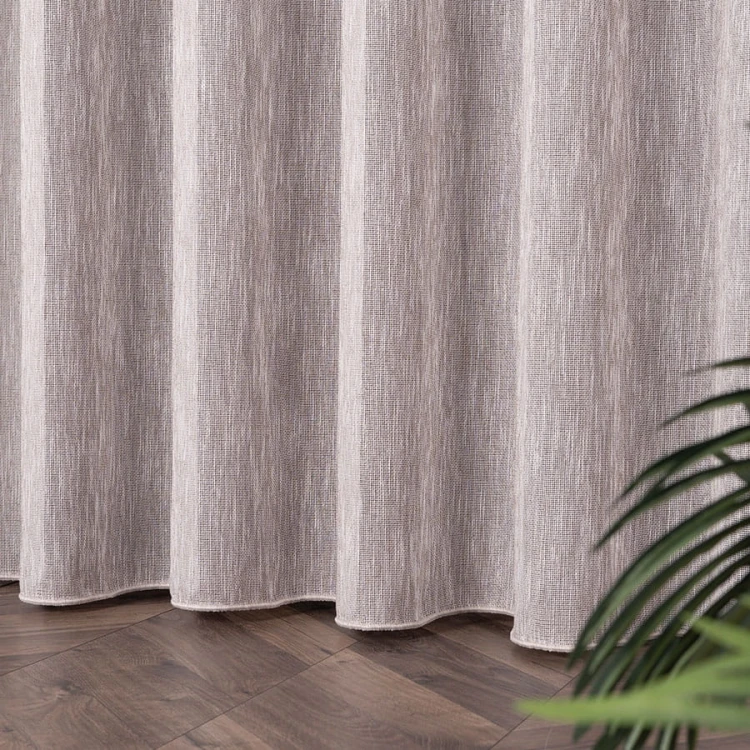 DALIDA Firana fantazyjna, wysokość 300cm, kolor biało brązowy