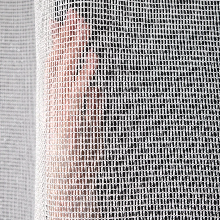 MALIA Firana fantazyjna z ołowianką, wysokość 300cm, kolor biały