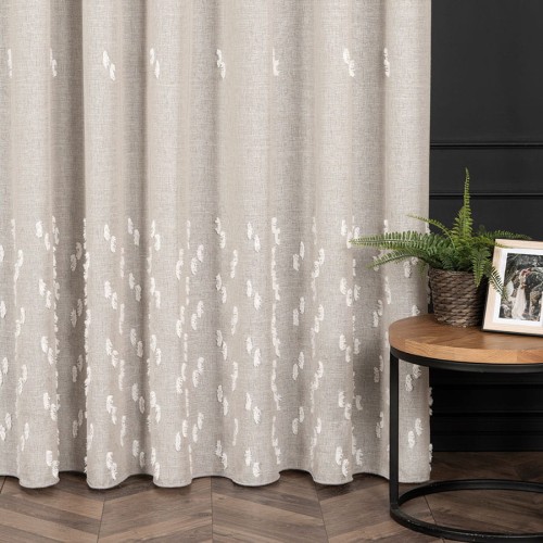 ALEXA Firana fantazyjna, wysokość 300cm, kolor kremowy