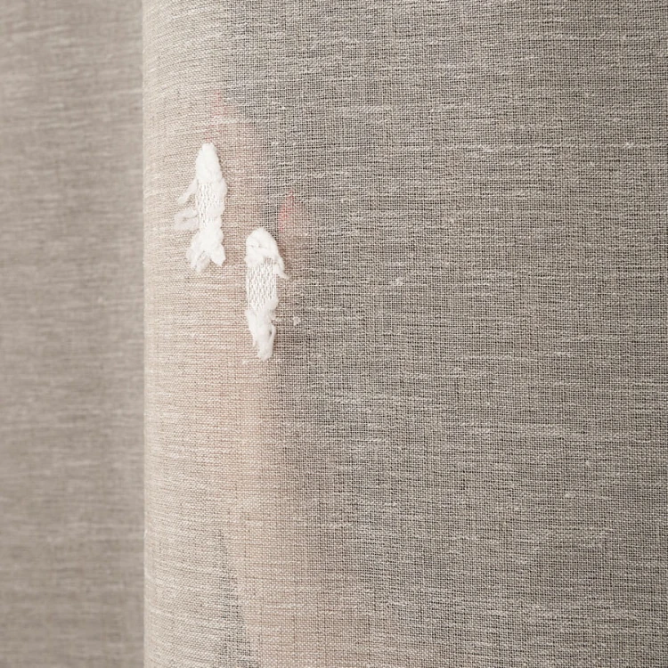 ALEXA Firana fantazyjna, wysokość 300cm, kolor chłodny beż