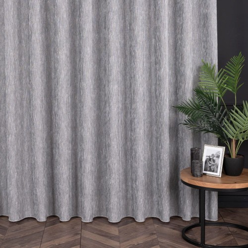 DALIDA Firana fantazyjna, wysokość 300cm, kolor biało czarny