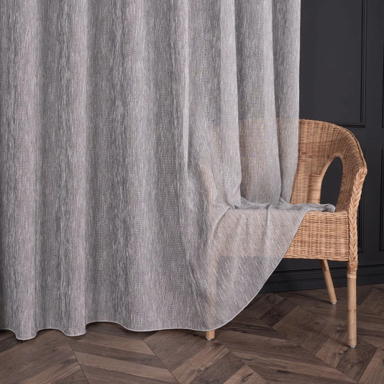 DALIDA Firana fantazyjna, wysokość 300cm, kolor biało czarny