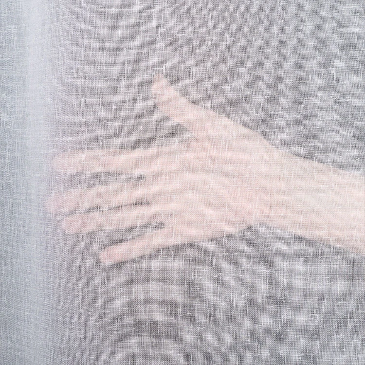 PETRA Firanka z ołowianką, wysokość 320cm, kolor biały