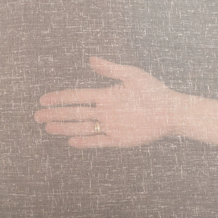 PETRA Firanka z ołowianką, wysokość 320cm, kolor pastelowy różowy