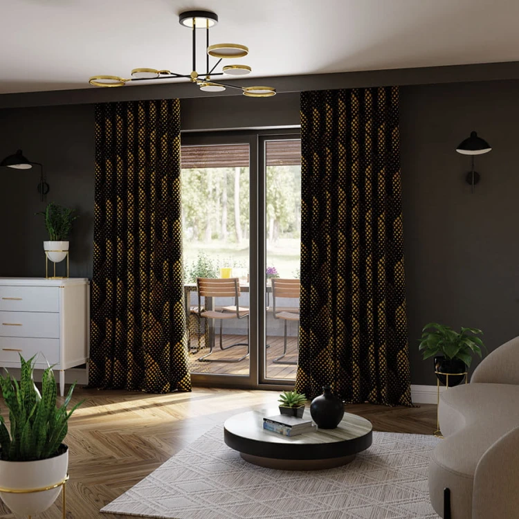 LUXE Tkanina dekoracyjna BLACKOUT, 145cm, kolor 001 D00237/BLC/001/145000/1