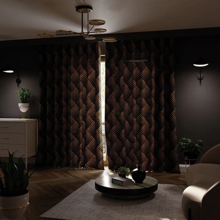 LUXE Tkanina dekoracyjna BLACKOUT, 145cm, kolor 001 D00237/BLC/001/145000/1