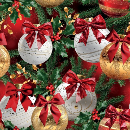 BOMBKI ZE ZŁOTYM Tkanina dekoracyjna NINA WODOODPORNA, 160cm, kolor 003 czerwony DBN332/NIW/003/160000/1