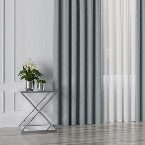 LISA Tkanina dekoracyjna, wysokość 300cm, kolor 016 chłodny szary 004150/TDP/016/000300/1