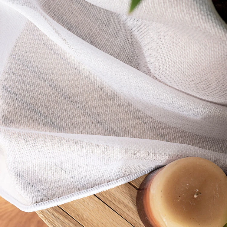 ELSA Firanka fantazyjna z ołowianką, wysokość 350cm, kolor biały