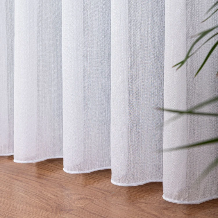 ELSA Firanka fantazyjna z ołowianką, wysokość 350cm, kolor biały