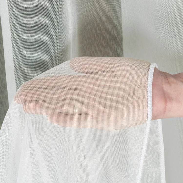 Firanka fantazyjna na markizecie z ołowianką, wysokość 330cm, kolor kremowy