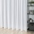 Firanka fantazyjna z ołowianką, z pionowymi pasami, wysokość 300cm, kolor biały
