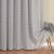 Firanka typu bukla z ołowianką, wysokość 300cm, kolor ciemny szary