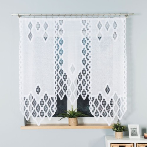 OTTO Panel żakardowy gotowy, szerokość 160 x wysokość 160cm, kolor biały