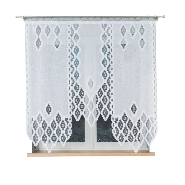 OTTO Panel żakardowy gotowy, szerokość 160 x wysokość 160cm, kolor biały