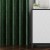 MADELINE Tkanina dekoracyjna, wysokość 300cm, kolorciemny zielony