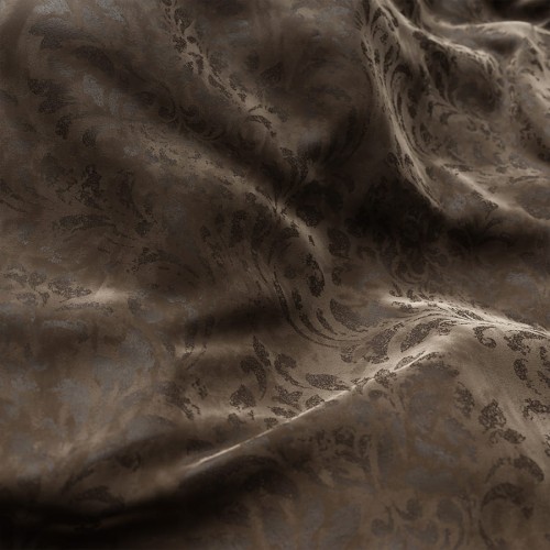 MADELINE Tkanina dekoracyjna, wysokość 300cm, kolor brązowy