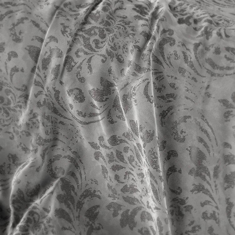 MADELINE Tkanina dekoracyjna, wysokość 300cm, kolor szary