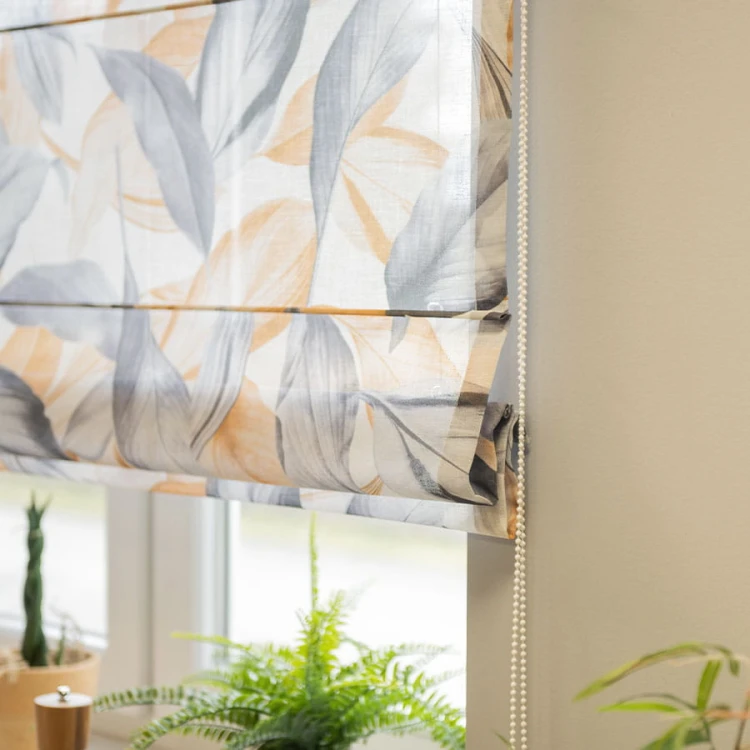 PERUGA Tkanina dekoracyjna LINO, wysokość 190cm, kolor musztardowy